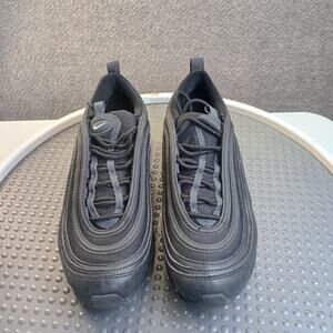 Nike Air Max 97 Triple Black Youth 6.5 GS Athletic Running Sneakers